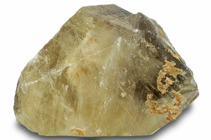 Golden Calcite Crystal - Morocco #253427